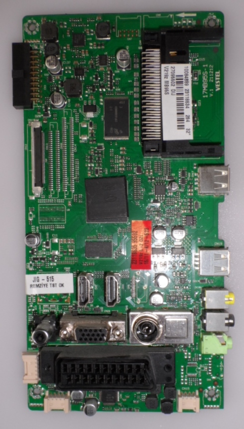 17MB95S-1/32INC/TOSH MAIN BOARD, 17MB95S-1, for 32inc DISPLAY , 1004889,23118634,27095205,