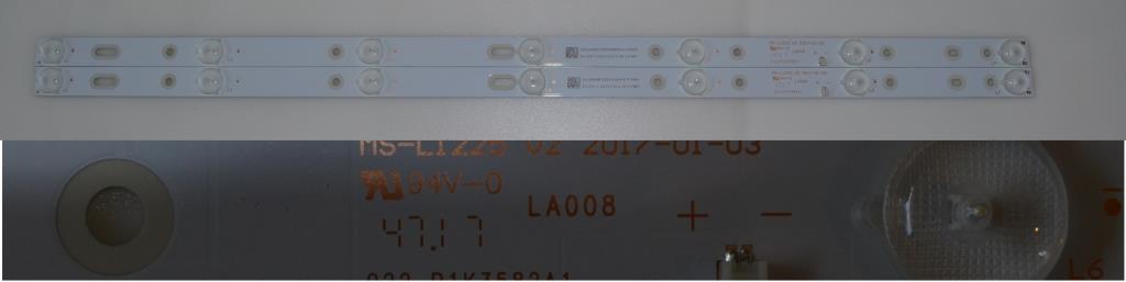 LB/32INC/STL LED BACKLAIHT  ,MS-L1225 V2, 2017-01-03,2X7 diod,3V,597mm,