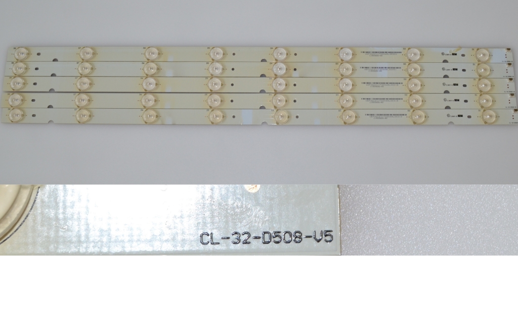 LB/32INC/PHILIPS/11 LED BACKLAIHT ,CL-32-D508-V5, 5x8 diod 620mm