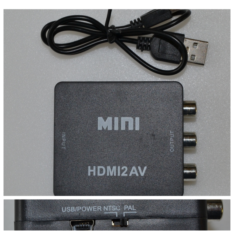 KONV/HDMI/CHINCH РљРѕРЅРІРµСЂС‚РѕСЂ HDMI to AV 