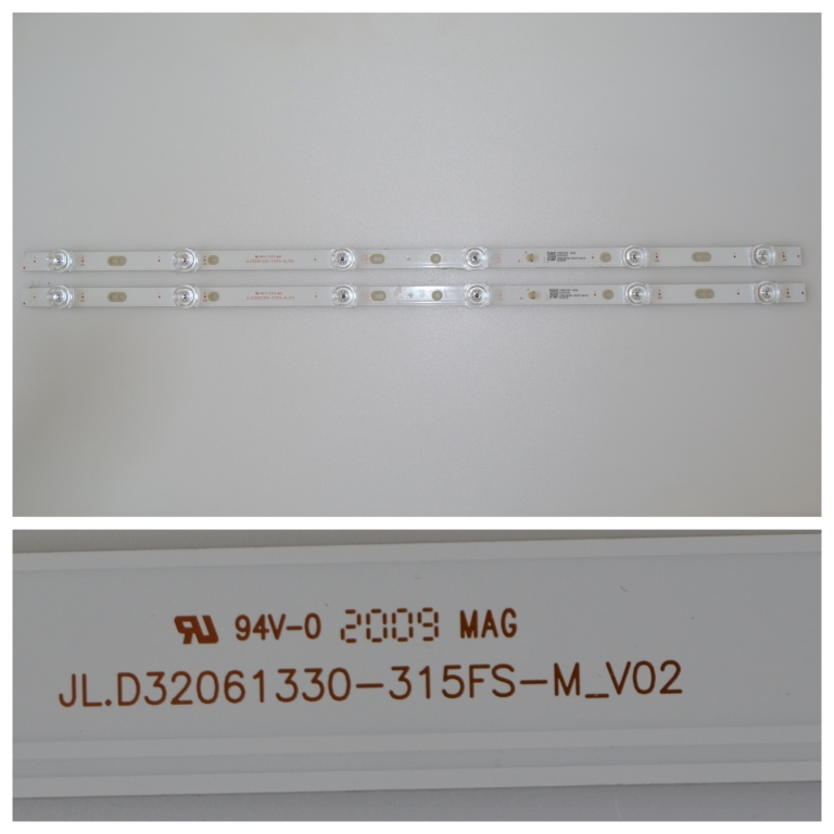 LB/32INC/NEI LED BACKLAIHT  ,JL.D32061330-315FS-M_V02, 2X6 diod  3V 575 mm