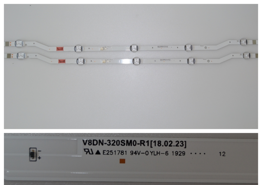 LB/32INC/SAM/32N4300 LED BACKLAIHT  ,V8DN-320SM0-R1,(18.02.23),2x5 diod 580mm